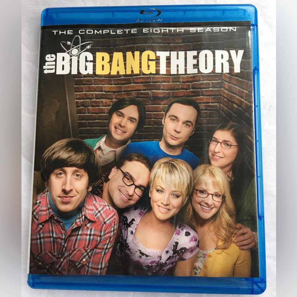 5/$20 2/$15 The Big Bang Theory Season 8 Blu-Ray